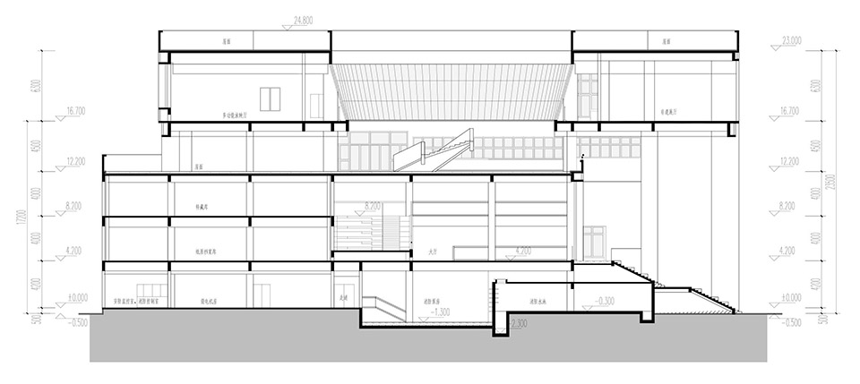 荆门京山市图书档案馆丨中国荆门丨华中科技大学匠作工作室,武汉华中科大建筑规划设计研究院有限公司-43
