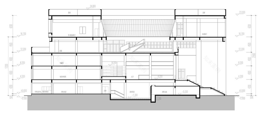 荆门京山市图书档案馆丨中国荆门丨华中科技大学匠作工作室,武汉华中科大建筑规划设计研究院有限公司-43