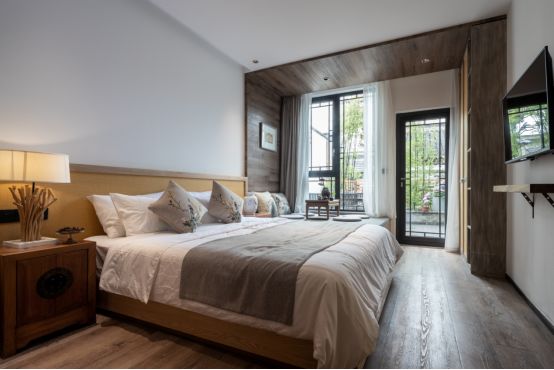 常熟老城区《日斜林西》民宿 | 新中式风格融入江南风情-67