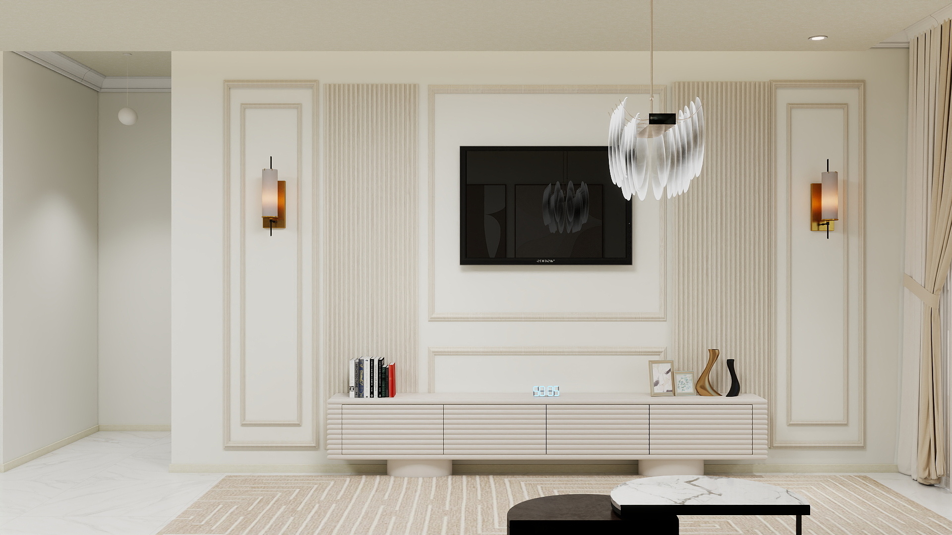 Modern 155 sqm Apartment Interior Design-8