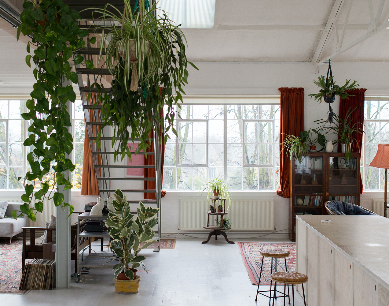 伦敦艺术家工作室住宅，演绎光与空间的对话-7