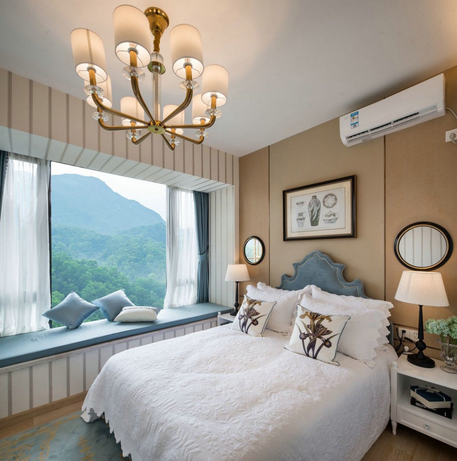 珠海凤凰溪谷法式混搭样板间-14