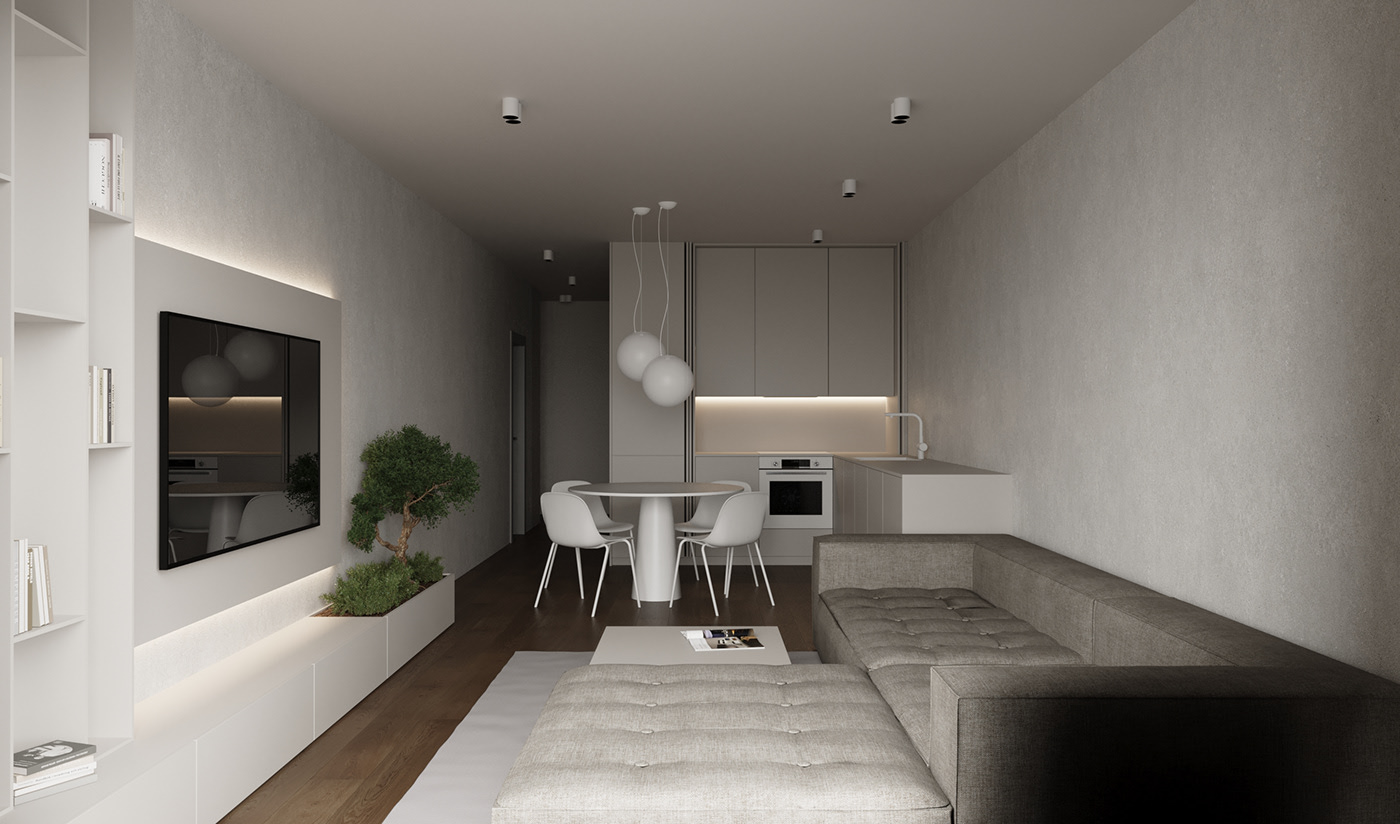 中性色系住宅设计 既简静又舒适-2