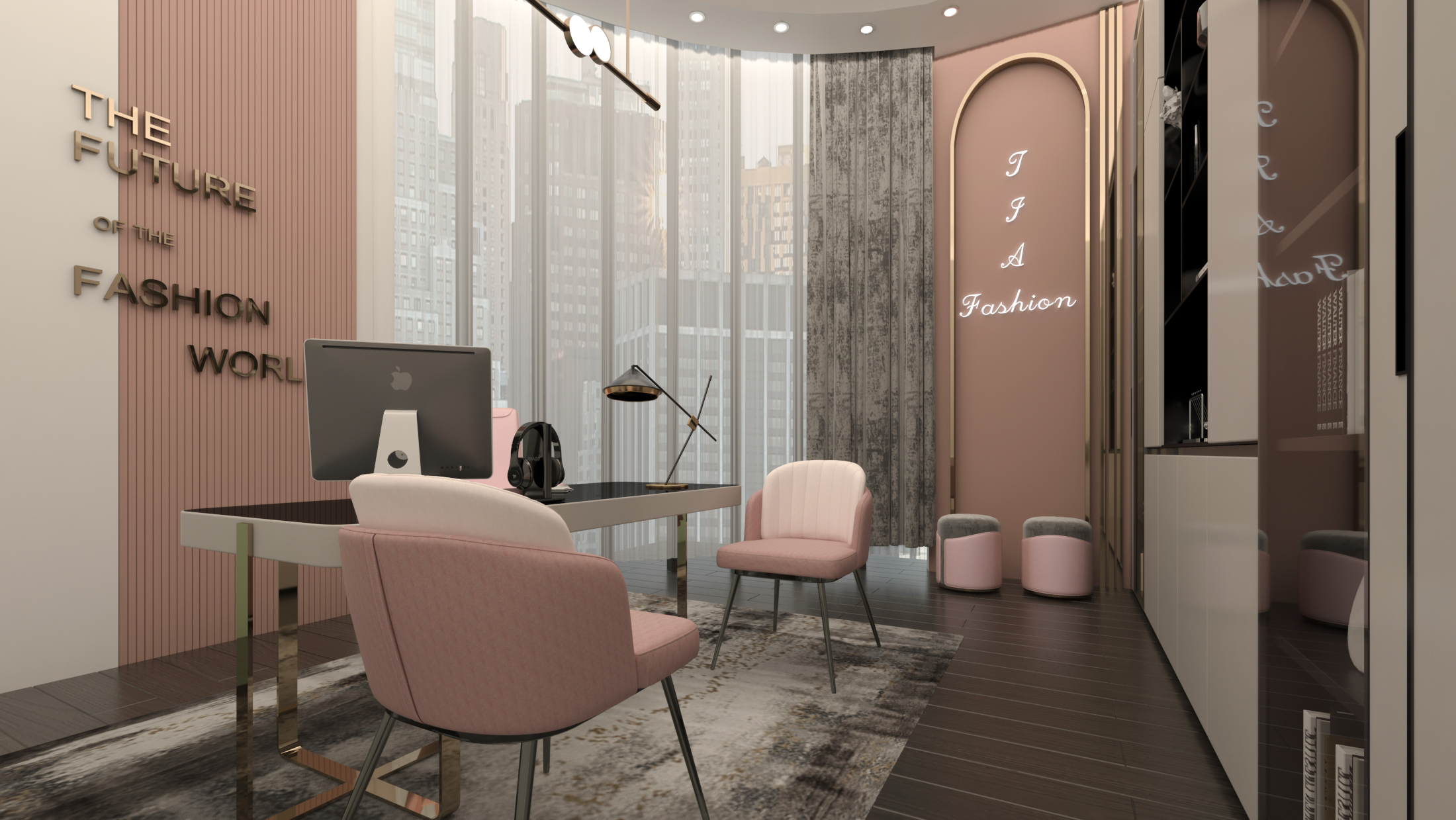 TIA FASHION COMPANY 室内设计项目丨MANSOURA UNIVERCITY 建筑学院四年级学生-24