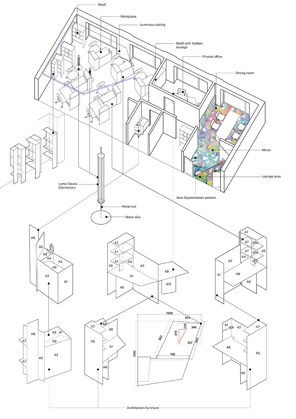 俄罗斯 SLAVA 2024 办公室丨俄罗斯莫斯科丨Maxim Kashin Architects-61