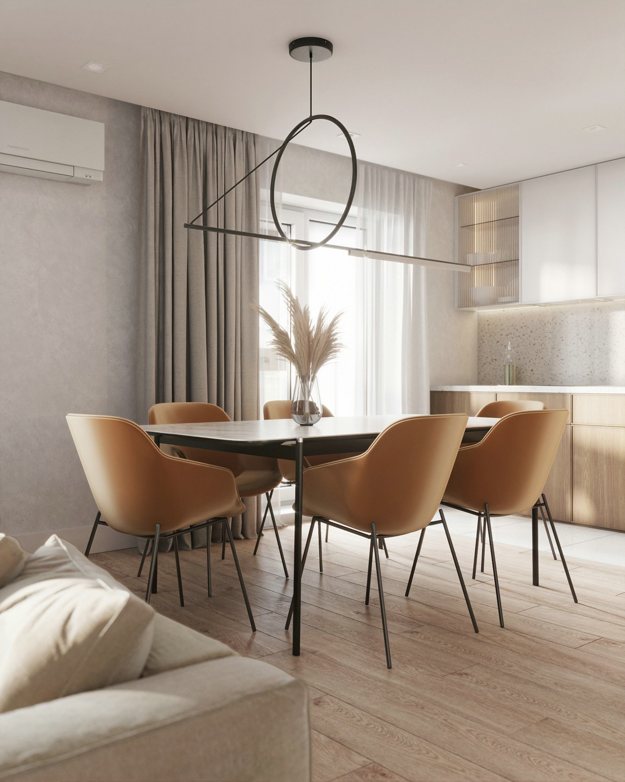 中性色系，营造温暖平和的氛围。-2