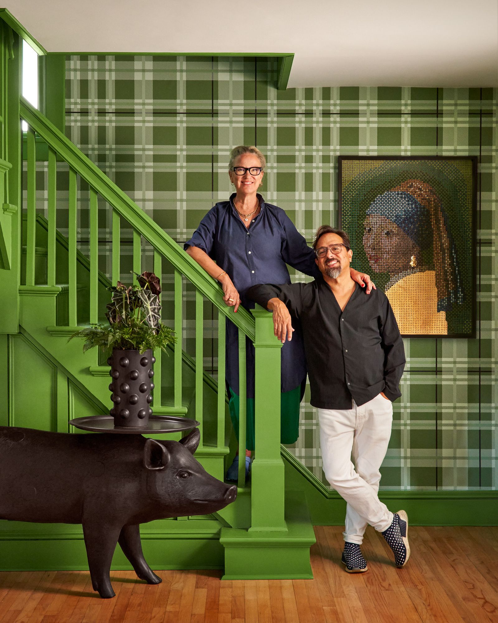 哈德逊谷小屋室内设计丨美国丨Ghislaine Viñas-5