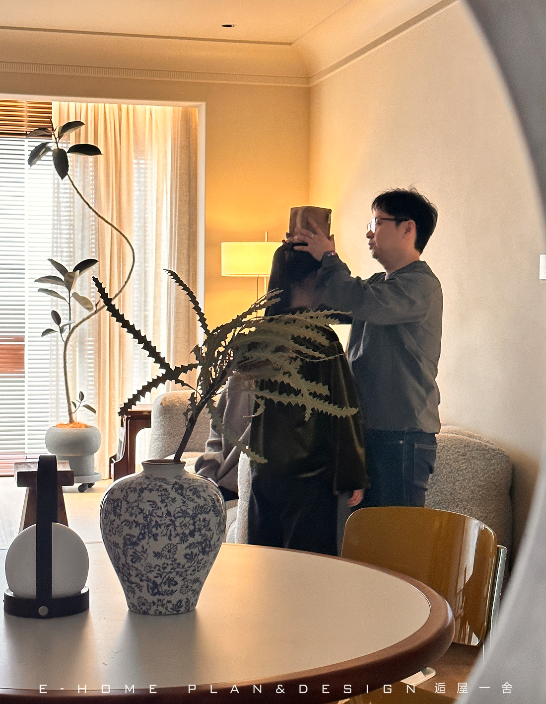 100％还原的家 “曲径通幽”的现代生活-23