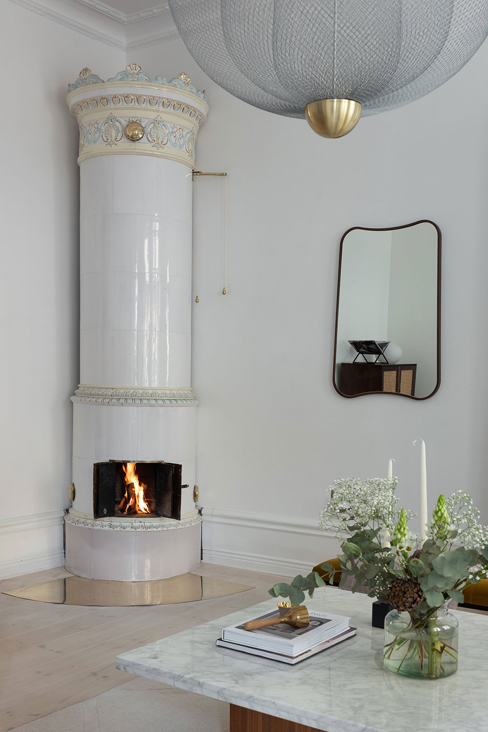 斯德哥尔摩白色优雅公寓-8