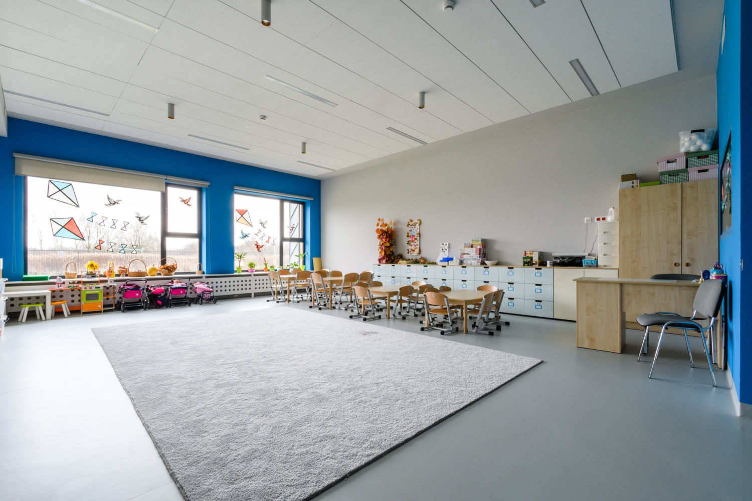 波兰华沙“特伦德”幼儿园——木质外墙、丰富功能区的创意设计-34