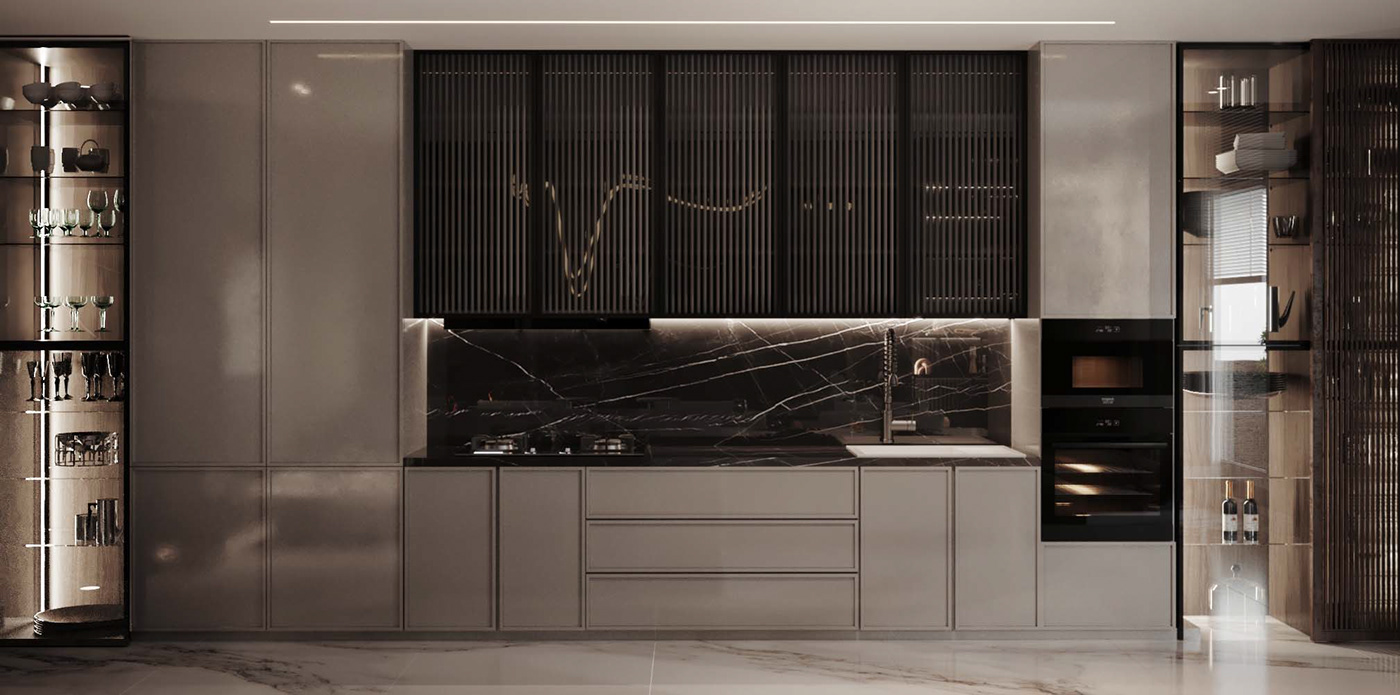 深色静谧空间  营造家的温馨感！-6