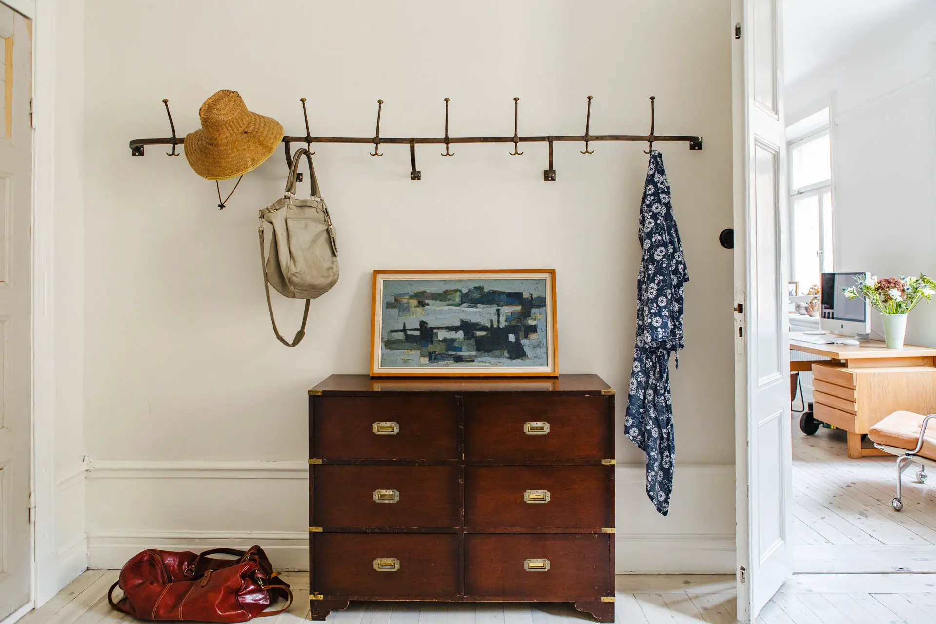 复古彩绘的 88 平米温馨家庭公寓-23