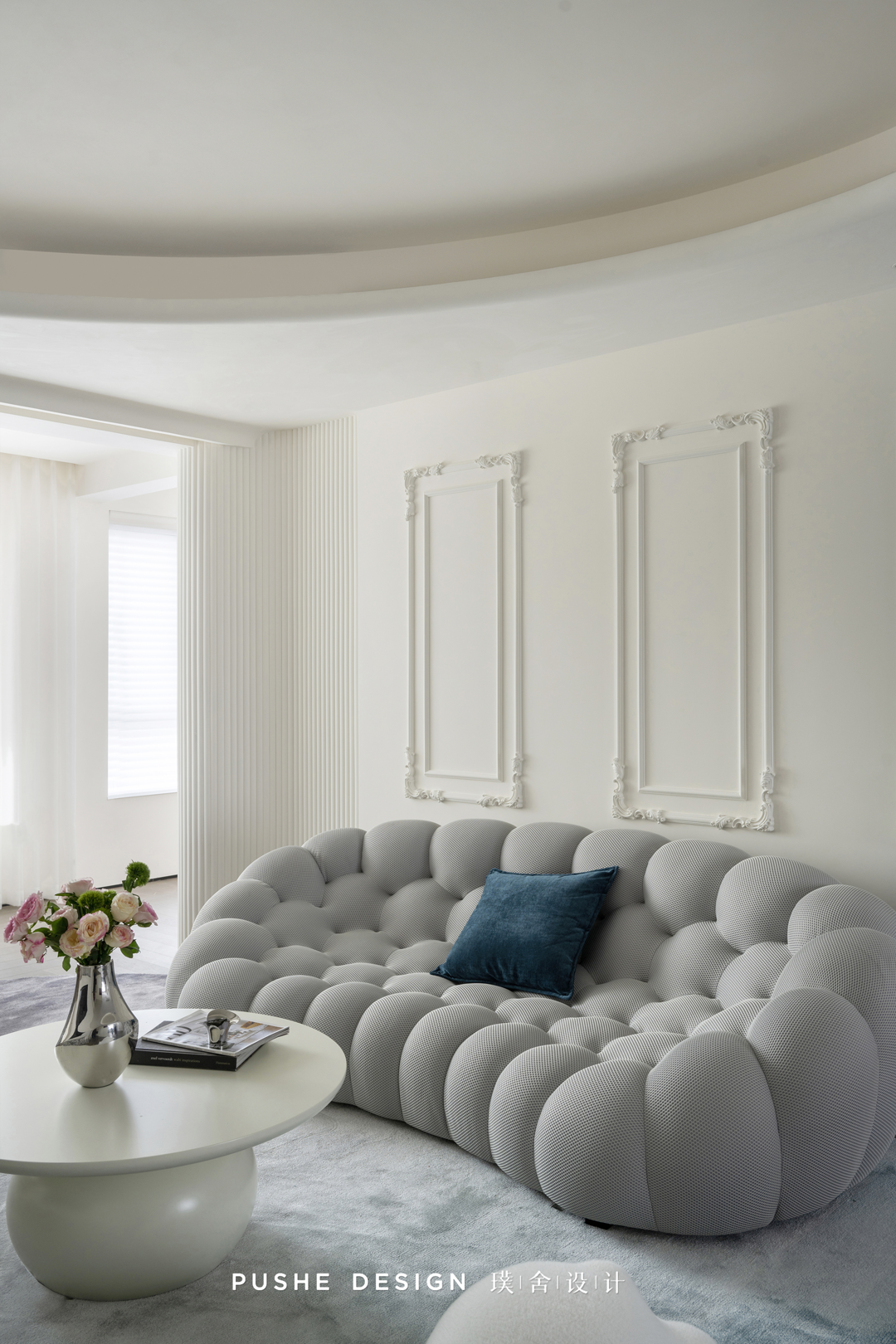 厦门金林湾法式浪漫软装设计丨中国厦门丨厦门璞舍软装设计事务所-10