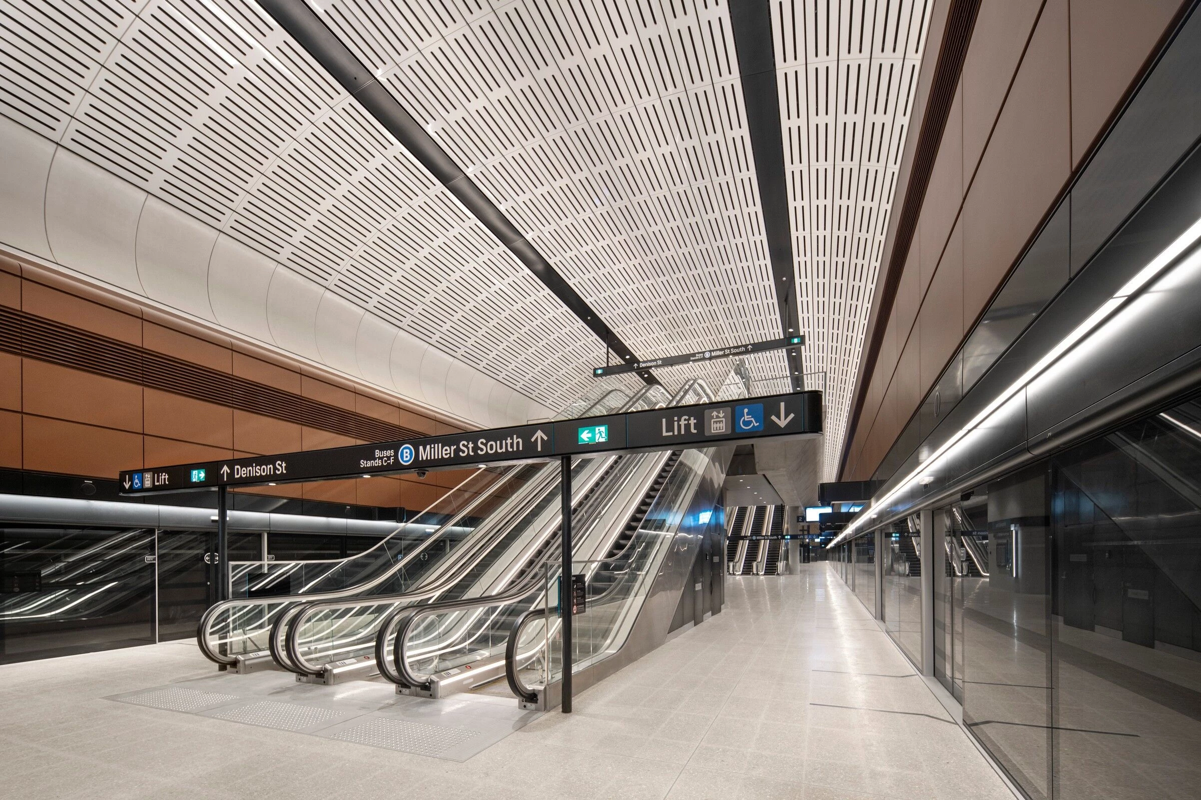 Sydney Metro Victoria Cross Integrated Station-30