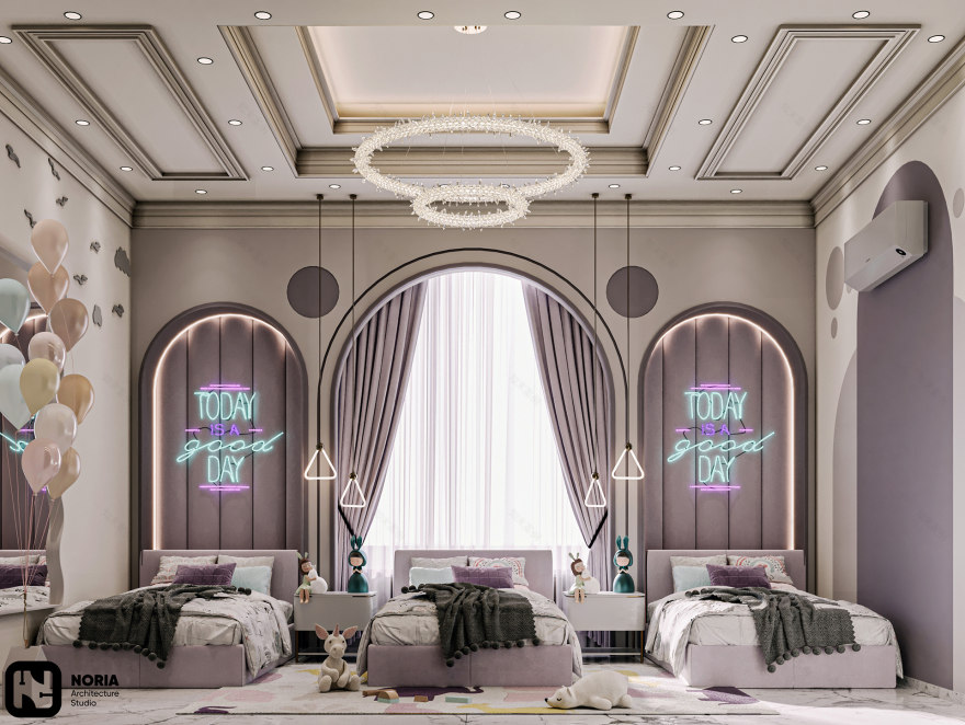 3 女孩卧室设计-6