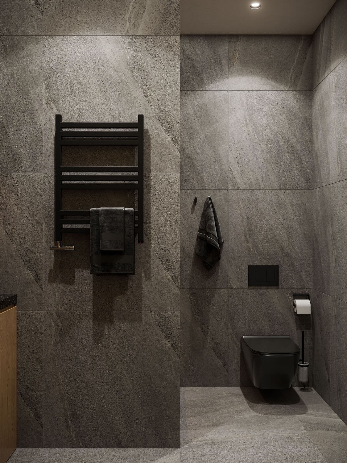 木质+高级灰 舒适到极致的住宅空间-20