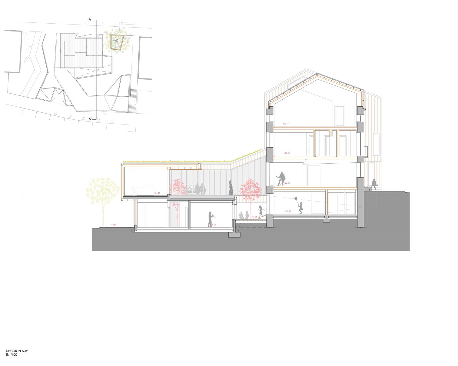 西班牙 Usúrbil 音乐学校改扩建丨Jorge Allende-24