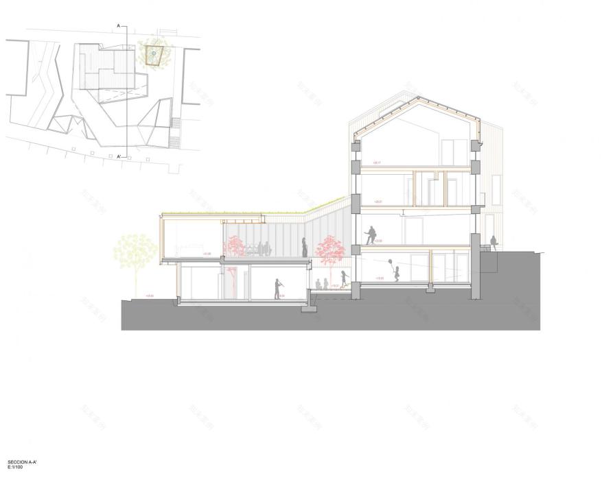 西班牙 Usúrbil 音乐学校改扩建丨Jorge Allende-24