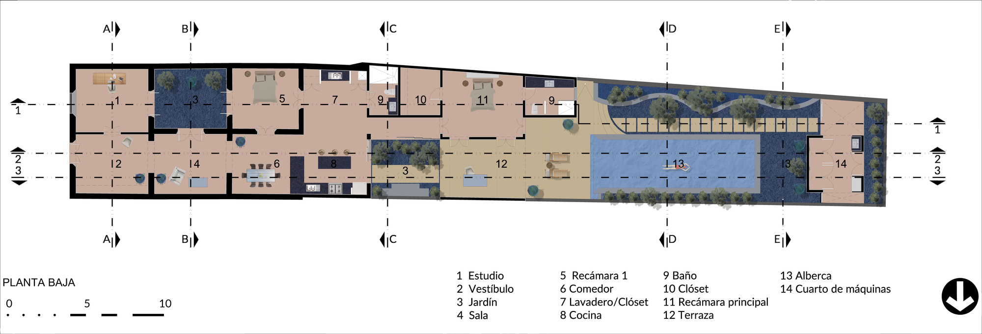 E&A 64 House / Taller Estilo Arquitectura-11