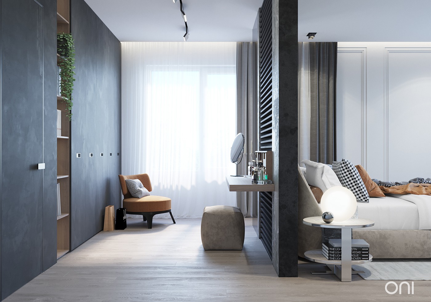 莫斯科高级灰家庭住宅-9