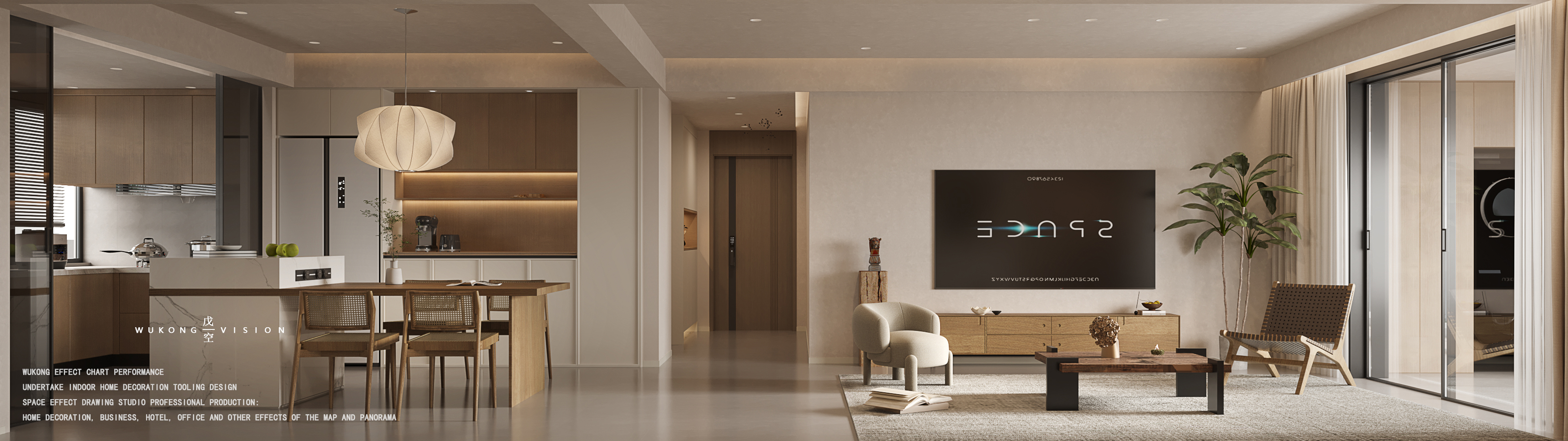 戊空效果图表现一侘寂风一渲染案例-1