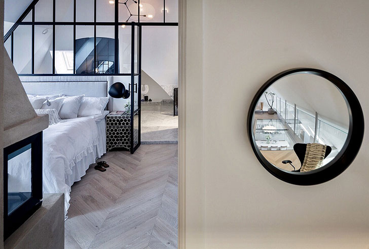 斯德哥尔摩 160 平米现代简约风格顶层公寓-25