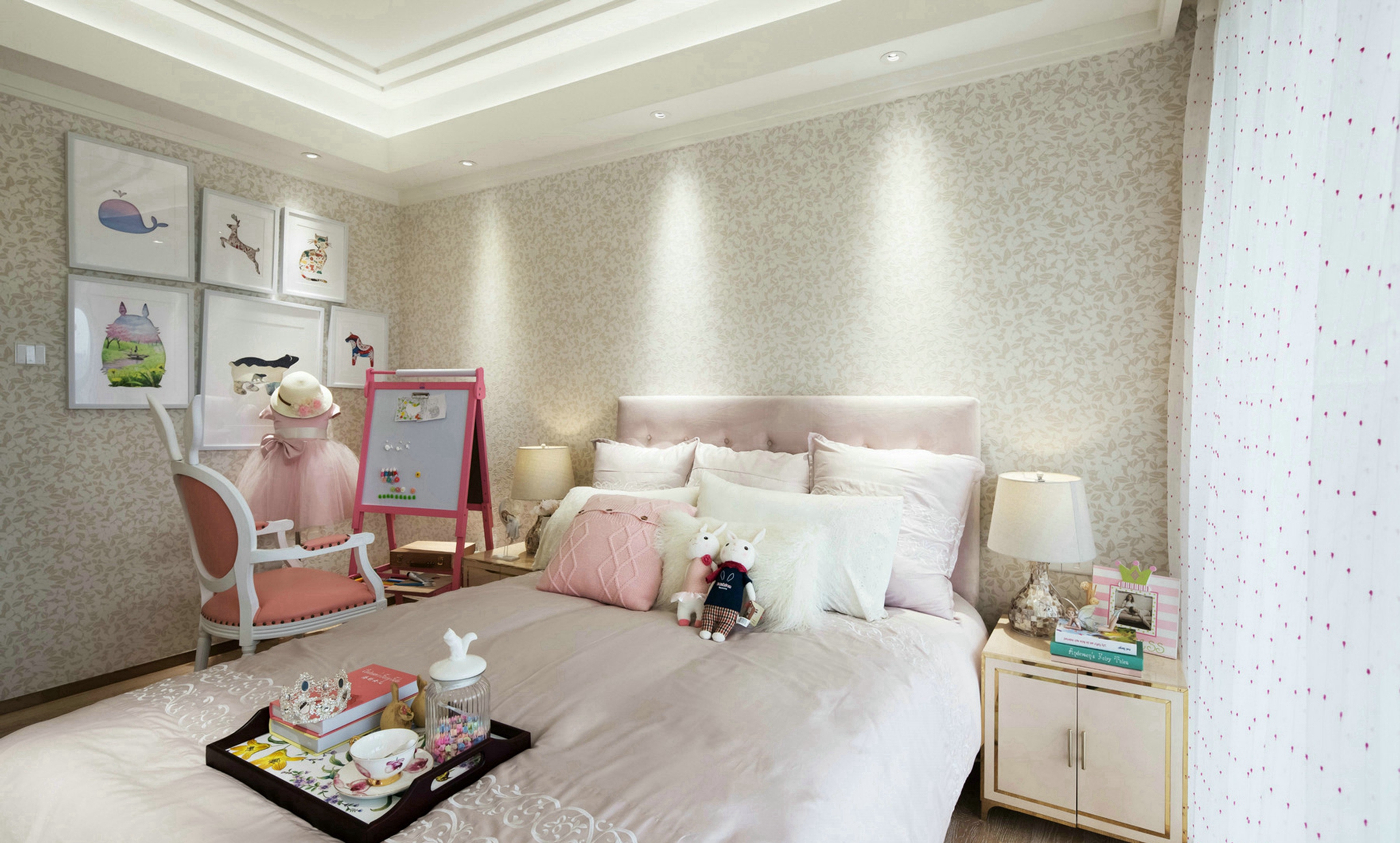 欧式简欧高清样板间第二季-25