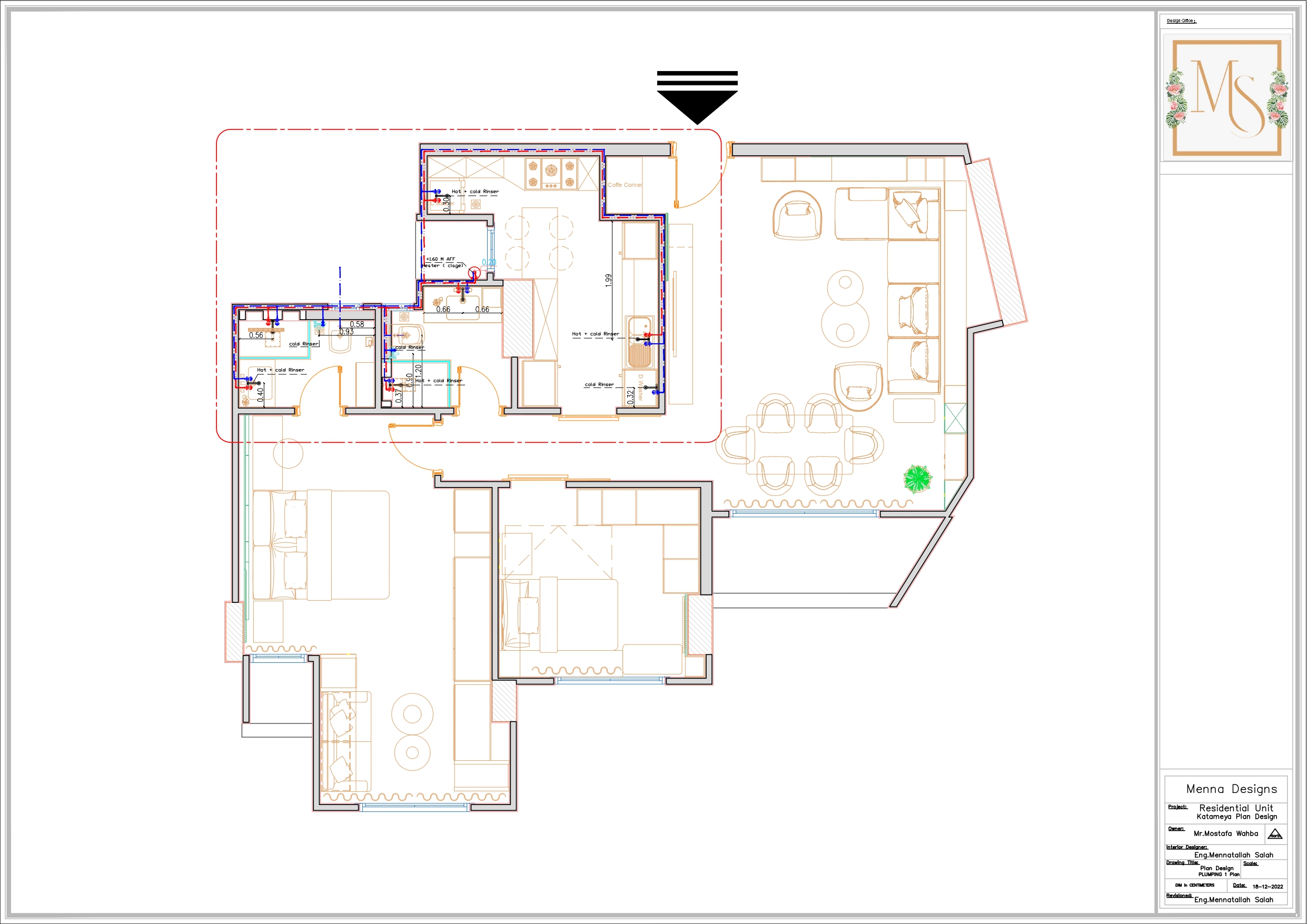 WORKING DRAWING OF APARTMENT (part1)-5