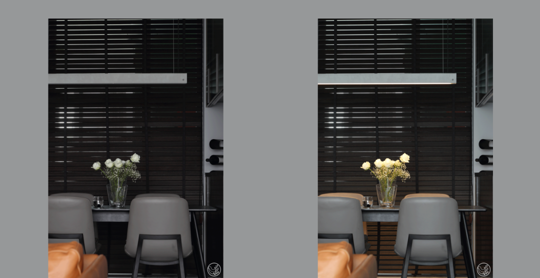 清羽设计丨平层丨黑白冷调如何打造温馨小家-8