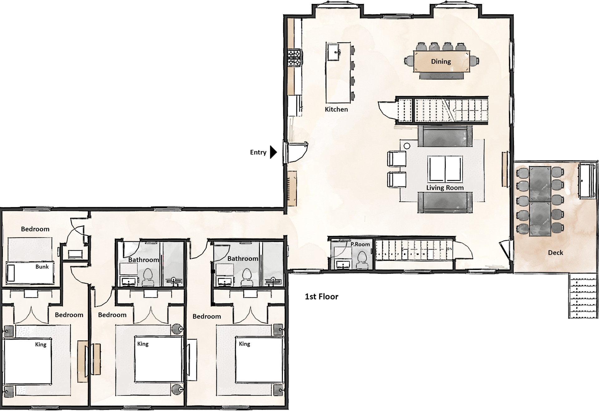 Wawayanda Lodge 室内设计丨美国纽约丨Stayatlina-19