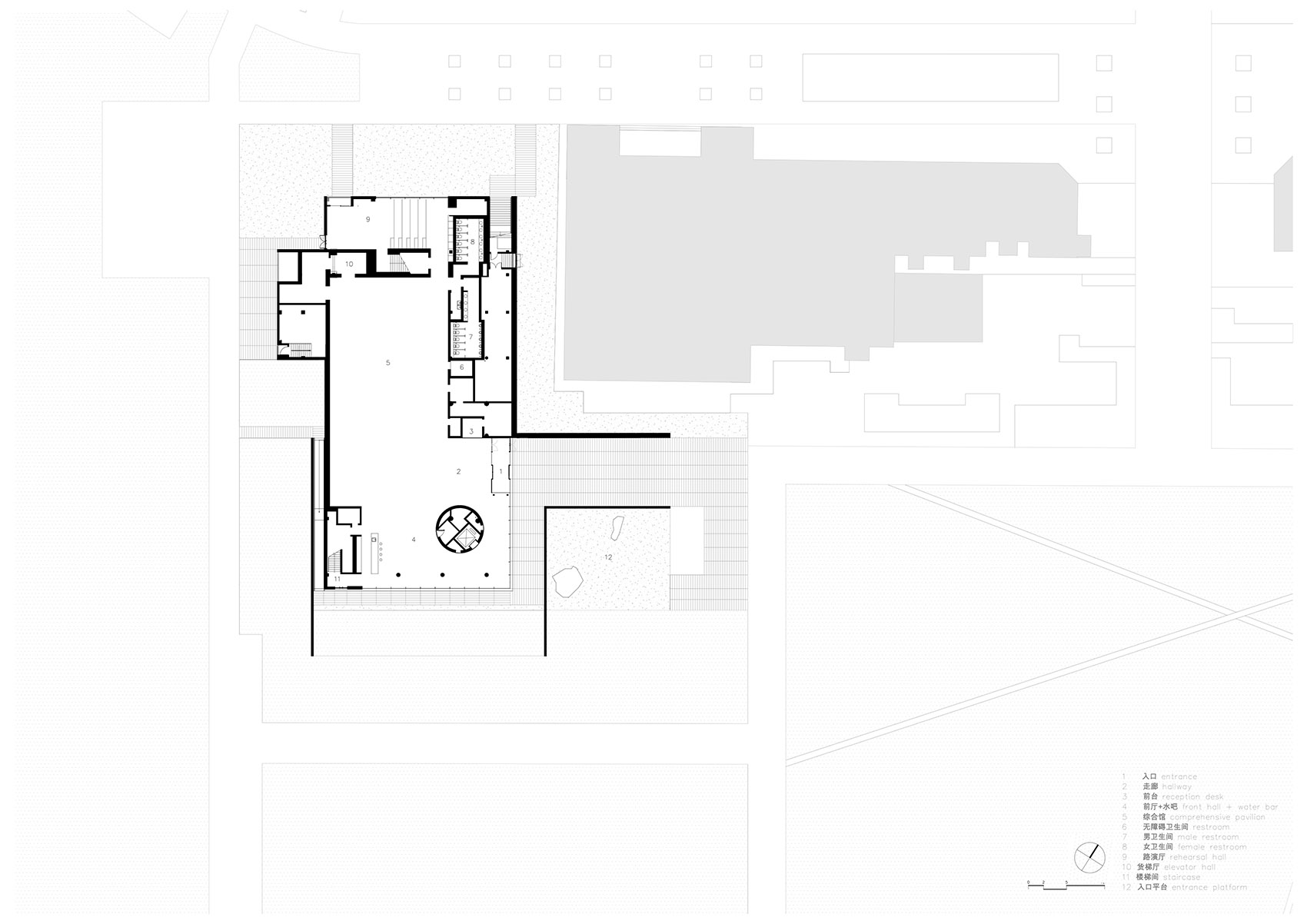 雄安华润大学“湾仔活动中心”丨张大为建筑工作室+左通右达建筑工作室-38