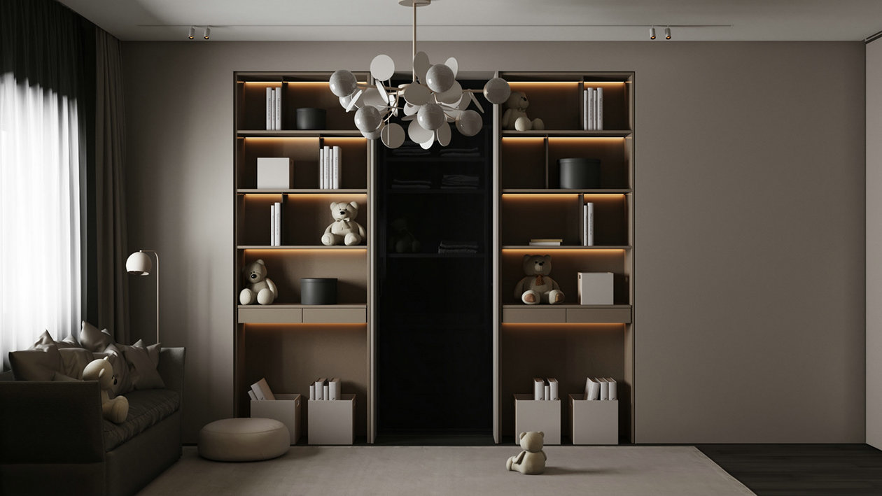 深色系公寓设计-16