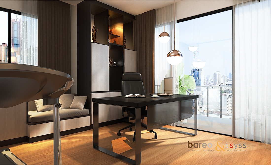 Midtown Elegancy | ออกแบบ ตกแต่งภายในคอนโด by Bareo & Isyss-3