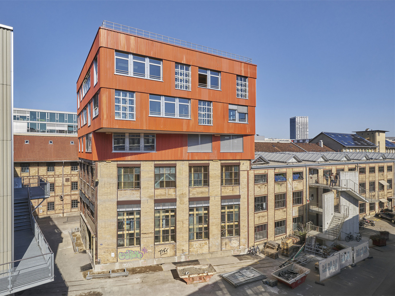 瑞士 K118 Kopfbau Halle 118 商业建筑丨haubüro in situ-4