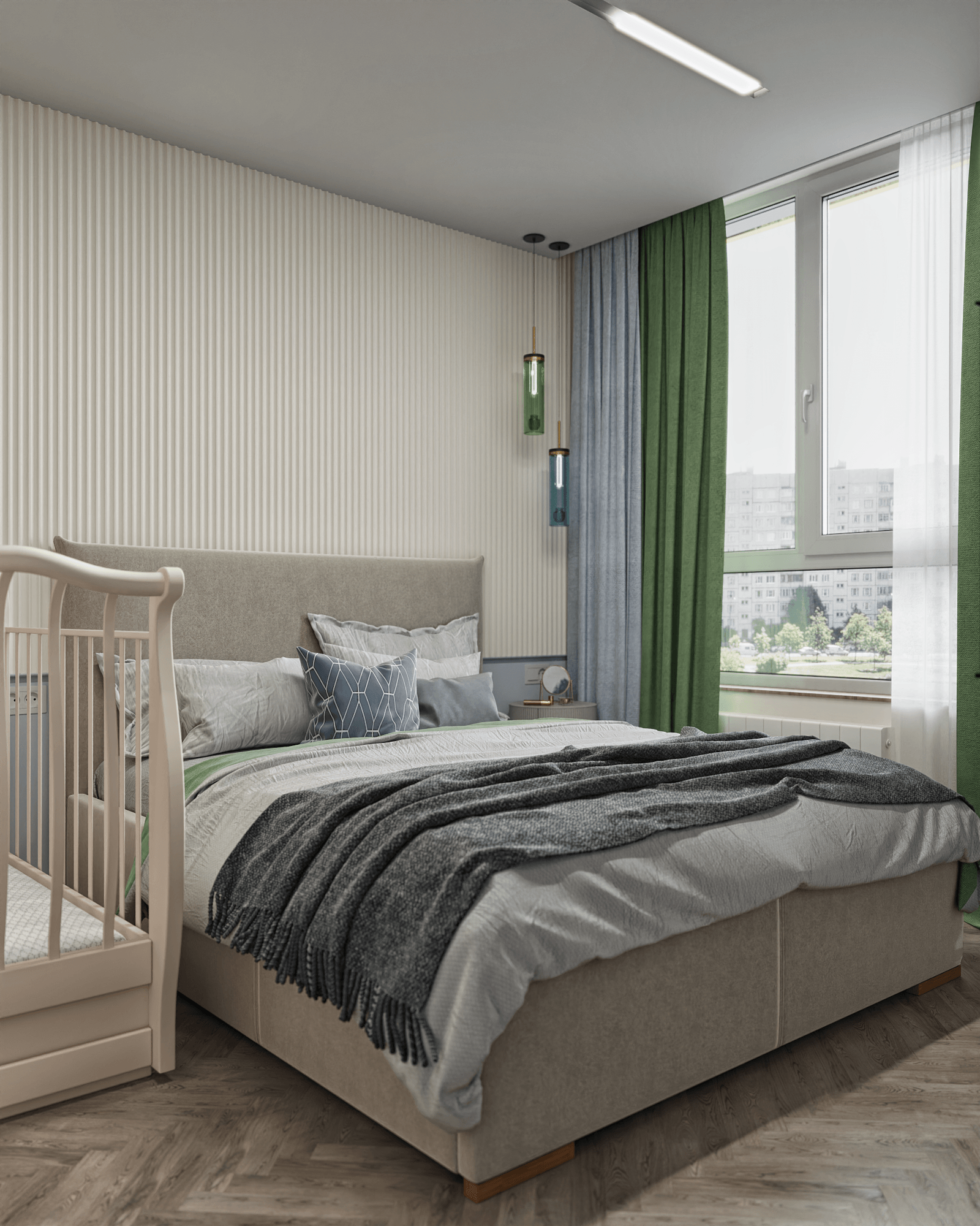 40 平方米公寓可视化设计丨Irooms Design-31