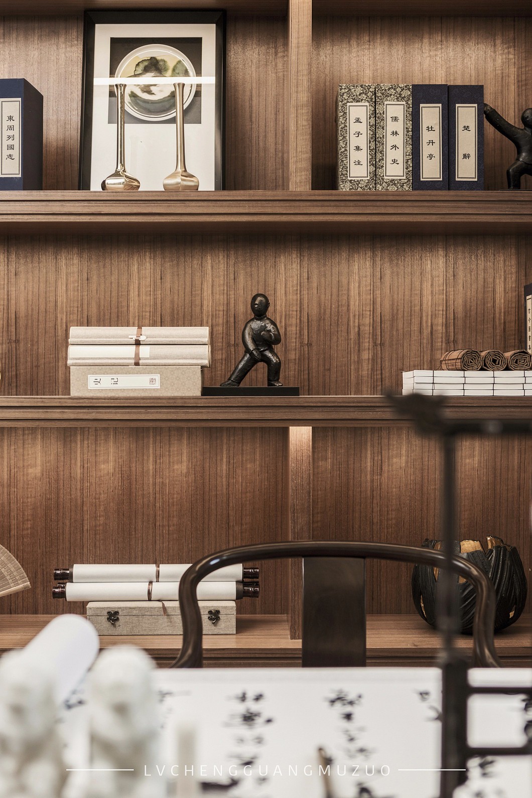 长沙绿城高尔夫样板间  绿城广木作设计-12