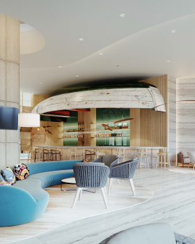 Hotel "Hilton Double Tree" Kazakhstan.