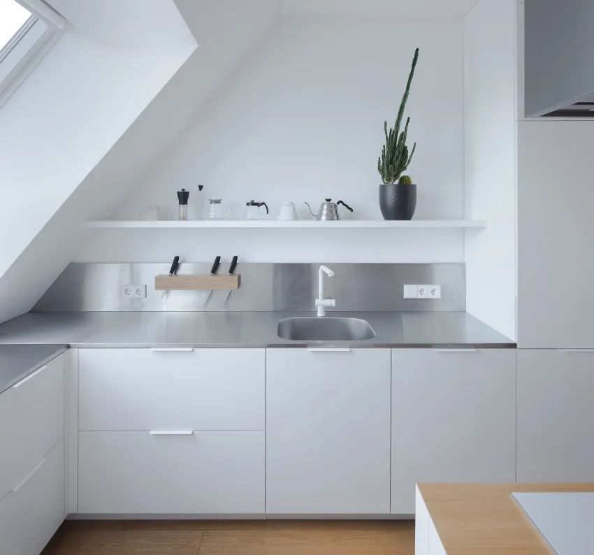 立陶宛 59㎡的小住宅丨Dizaino Virtuvė-11