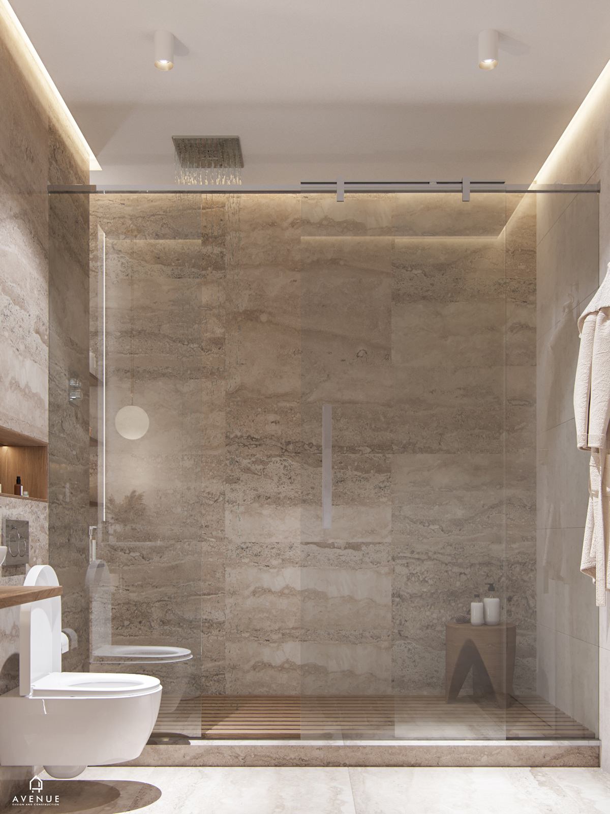 科威特豪华浴室设计丨Avenue Designs-9