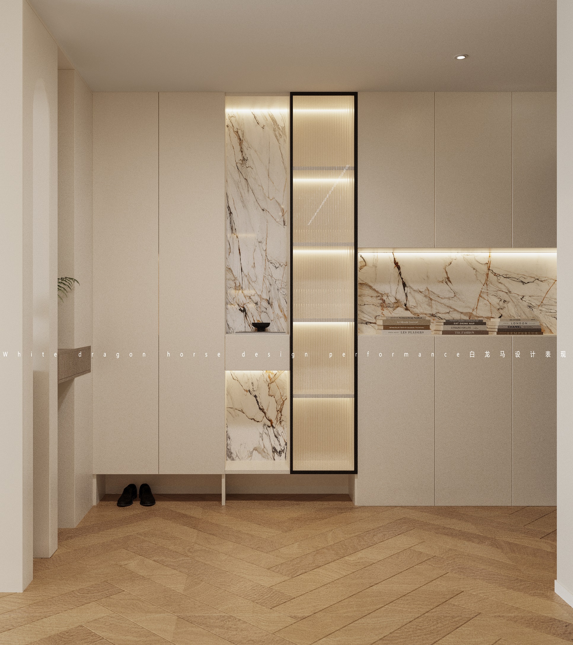 极简奶油风——白龙马效果图-0