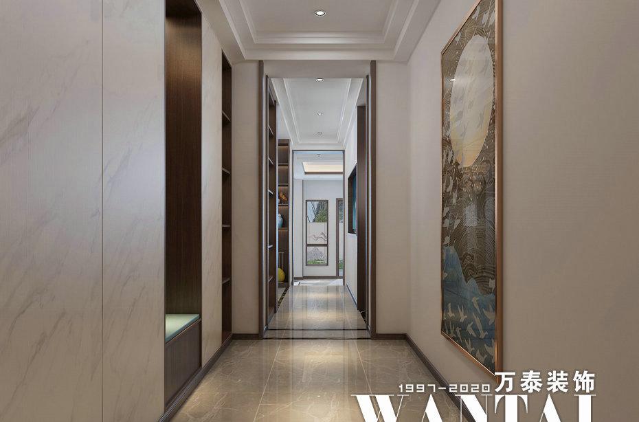 
泰安山和院子180㎡六合居新中式别墅装修 -4