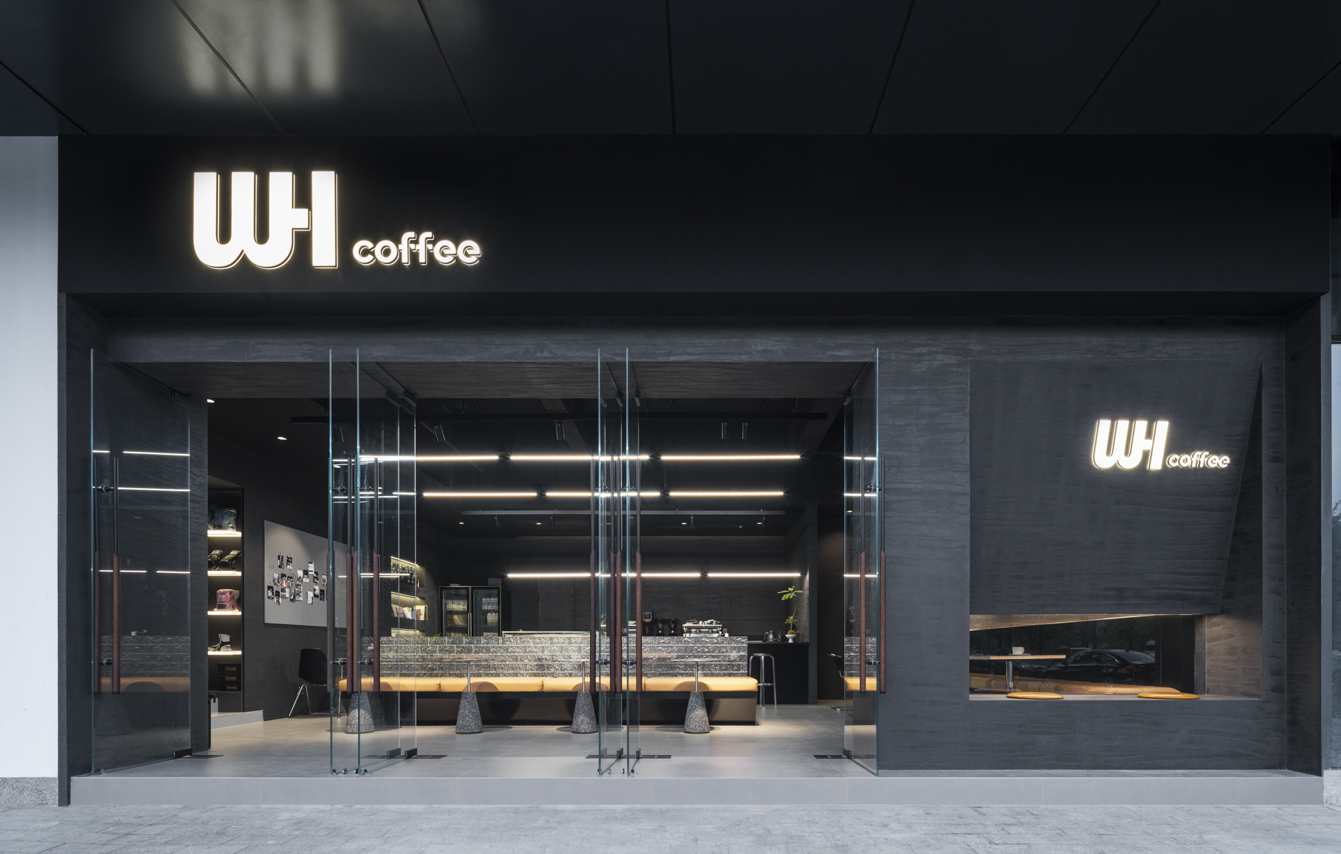 质感咖啡空间设计丨拾素设计-5