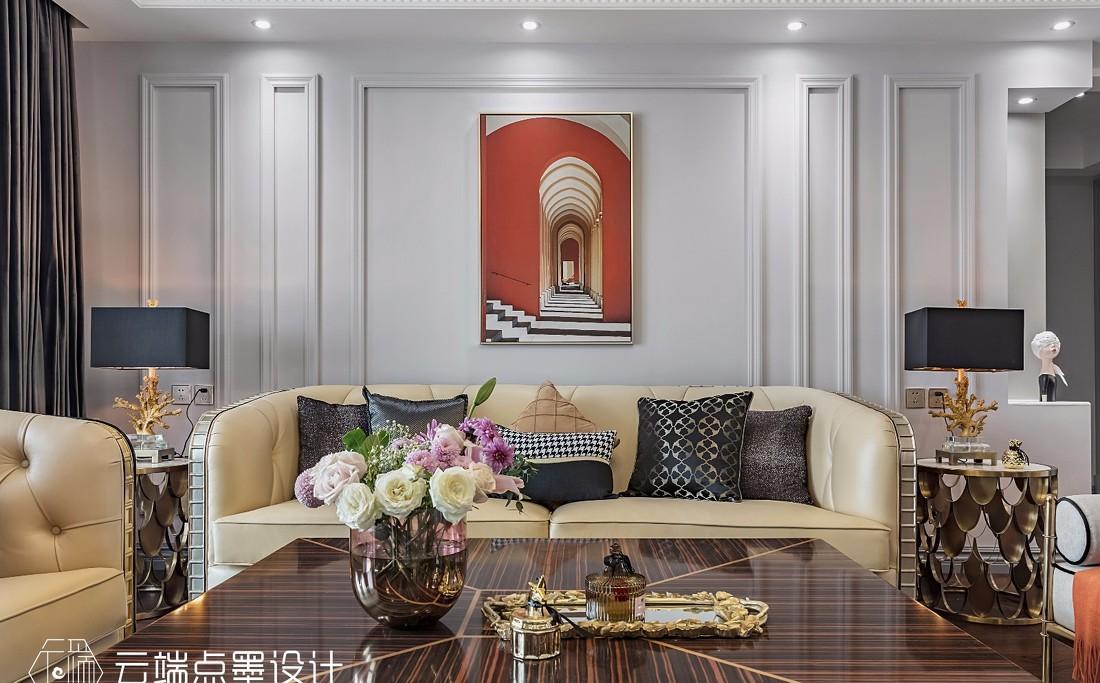平层丨云端点墨设计 - 筑梦之吻（实景作品）-3
