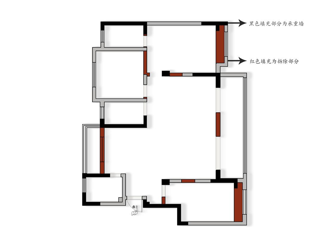 现代简约婚房设计-5