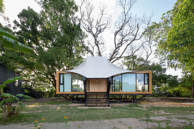 沉浸自然的全榫卯预制装配建筑-23