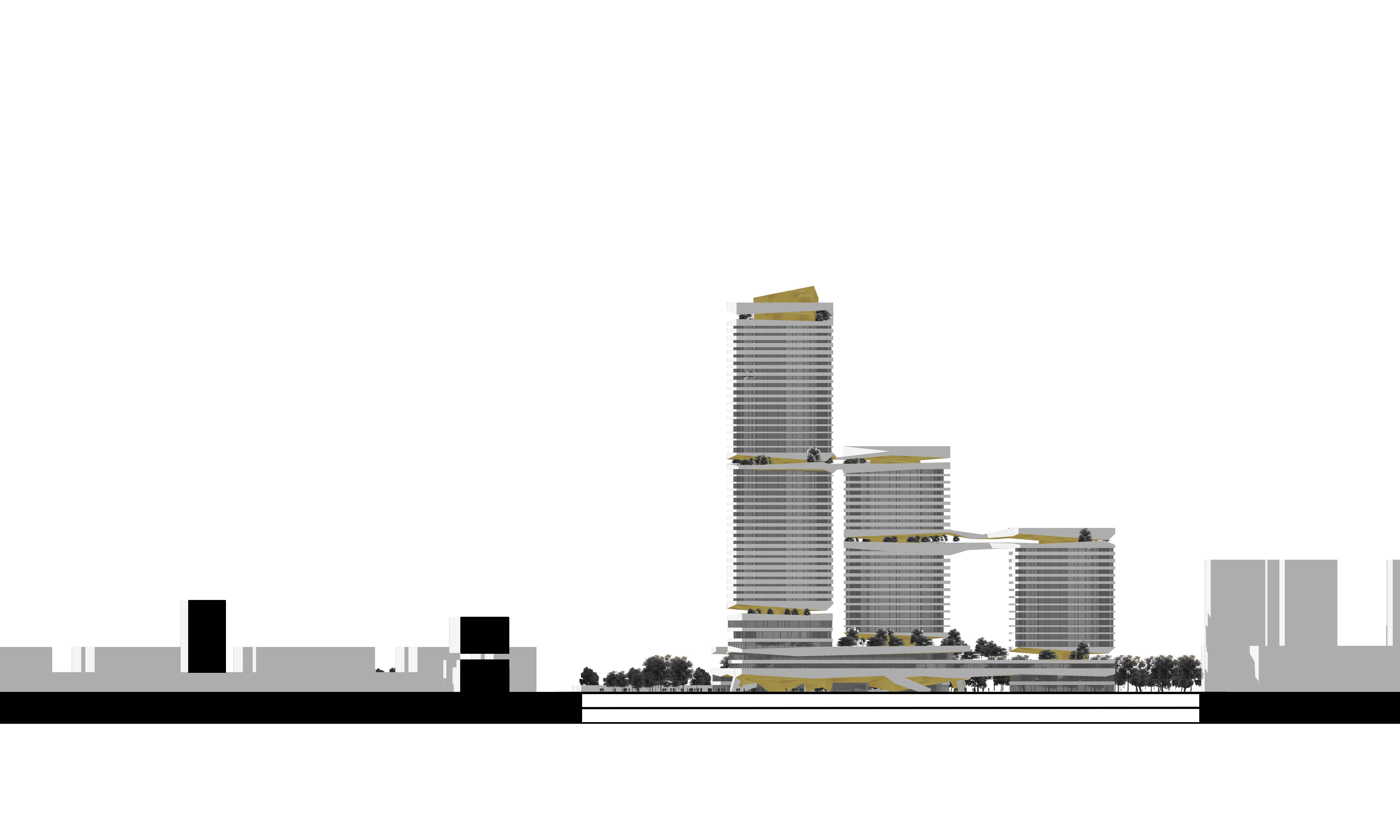 多层次共享空间 | ZIZKOV CENTER 的垂直城市设计-18
