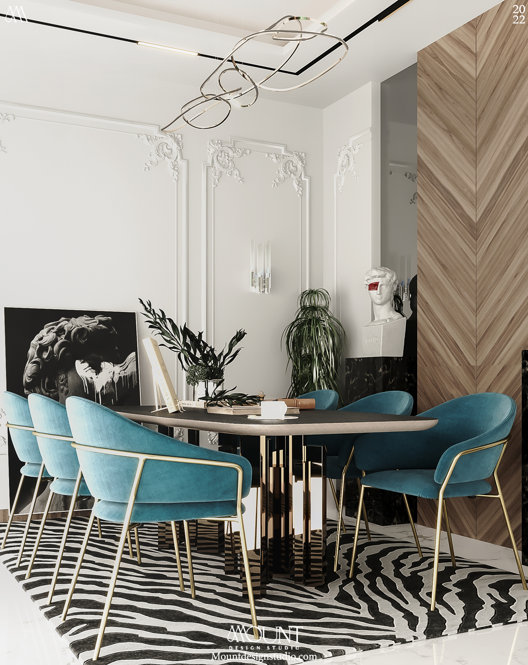 Abd alHaq 公寓室内设计丨埃及丨Mount Design Studio-14