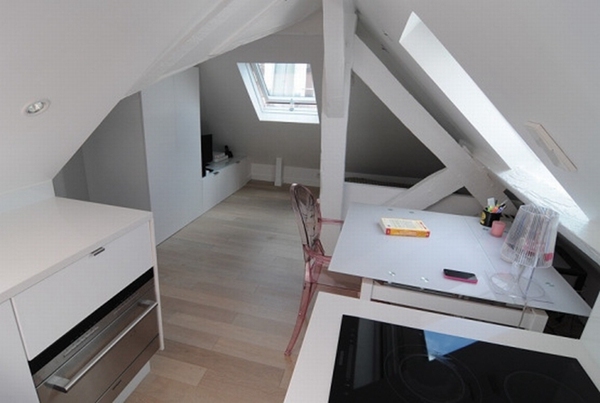 ㎡全功能顶层阁楼设计-6