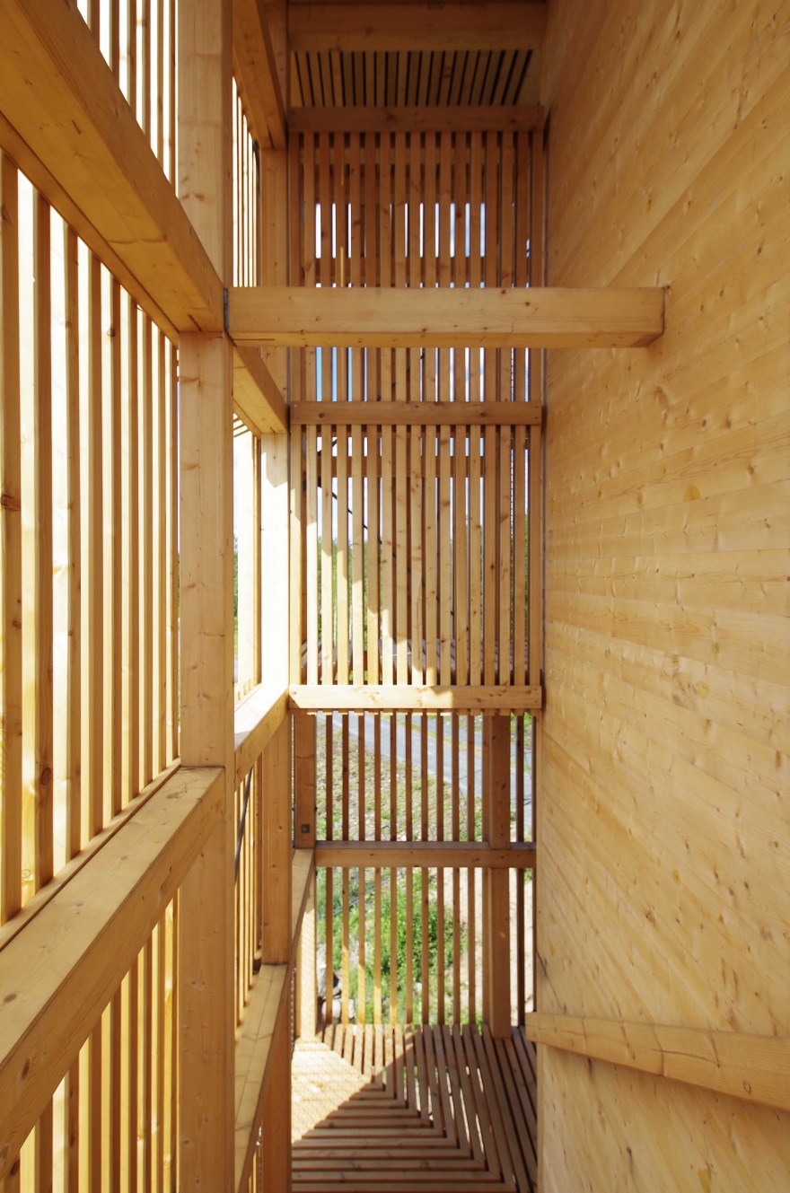 芬兰 Sein joki 市潜望镜塔——木构观景新地标-36