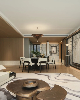 湖北福星惠誉·铂雅府样板间丨中国武汉丨深圳共向设计（室内）,深圳共向美学（软装）